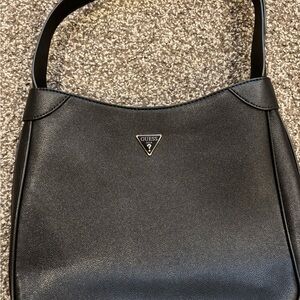 Guess Classic Black Shoulder Bag